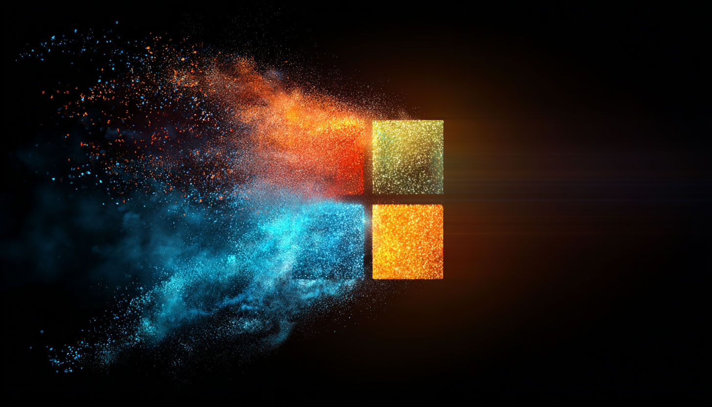 Microsoft Logo Attack