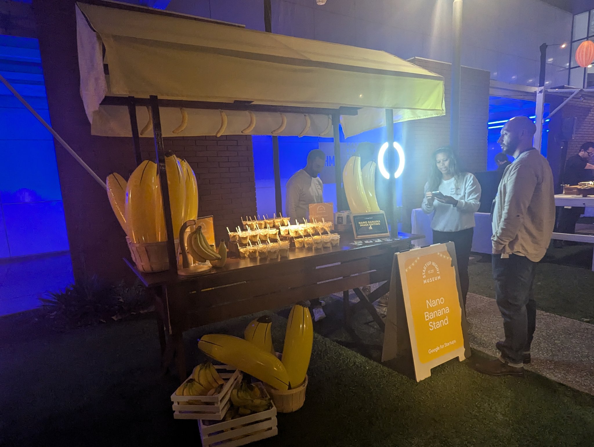 Google Nano Banana Party Stand