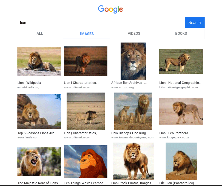 Old Google User Interface3