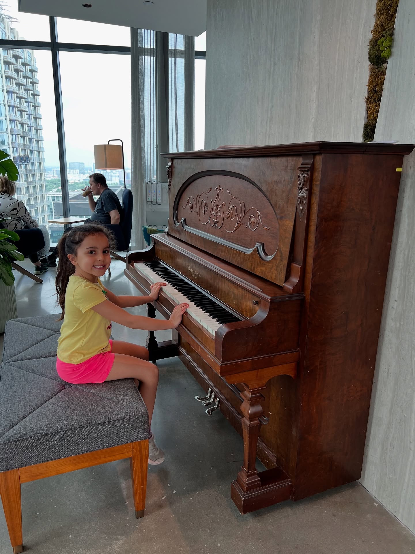 Piano At The Google Austin Office