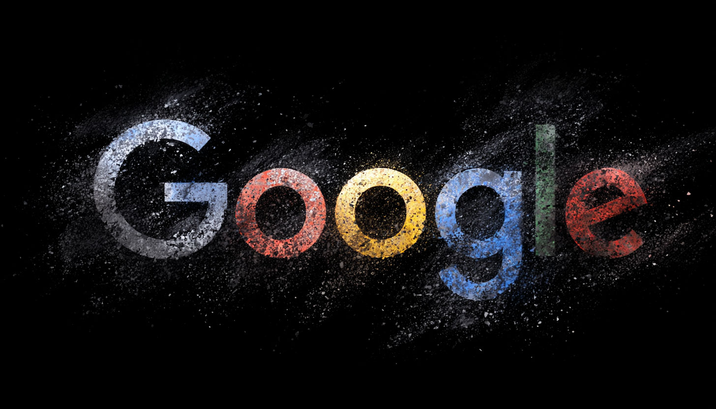 Shedded Google Logo