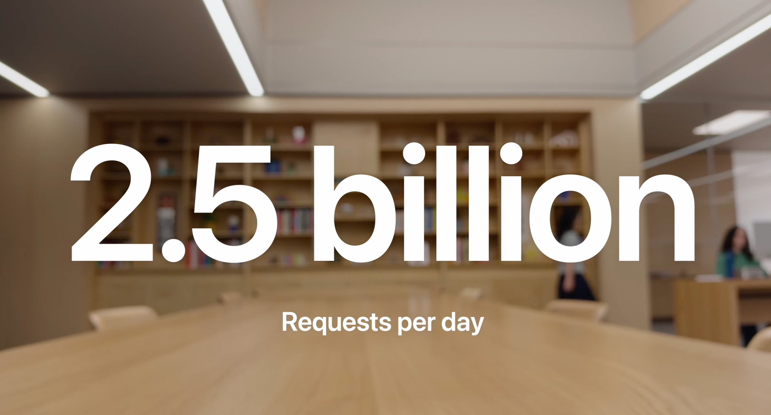 Siri 2 5 Billion Requests