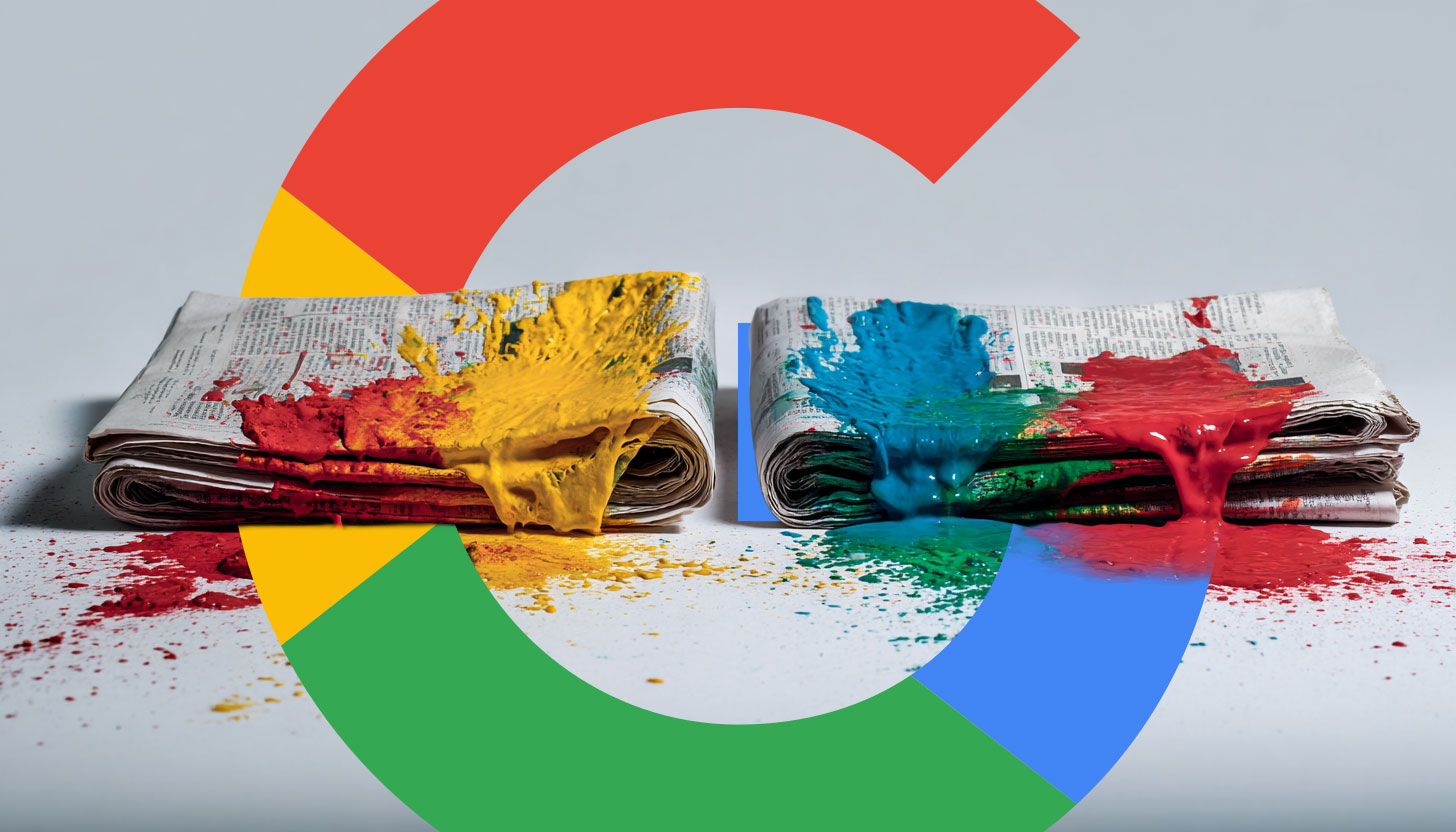 Two Newspapers Ink Google