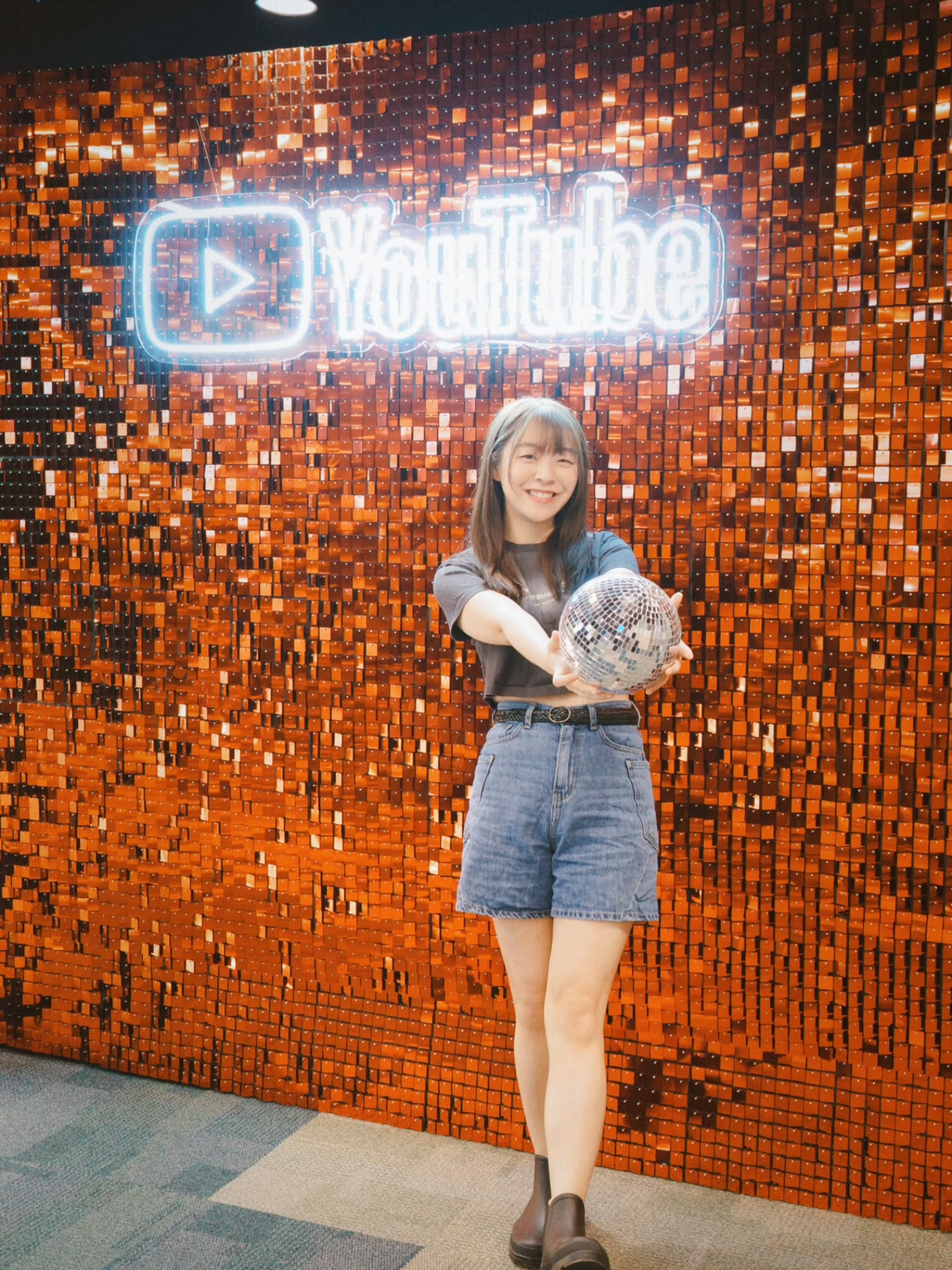 YouTube Disco Ball at Google Hong King Office